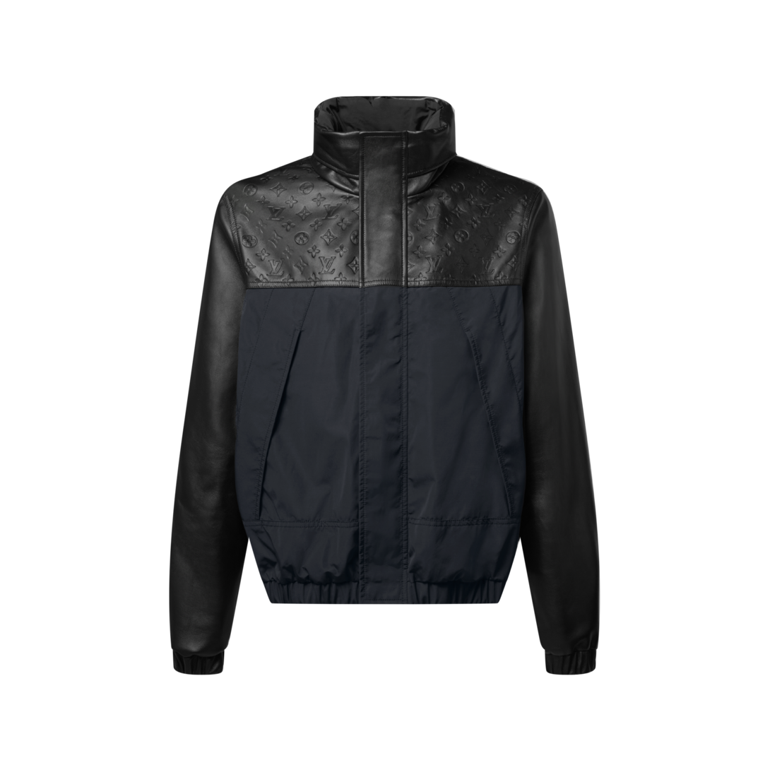 Leather Mix Windbreaker - Ready-to-Wear | LOUIS VUITTON